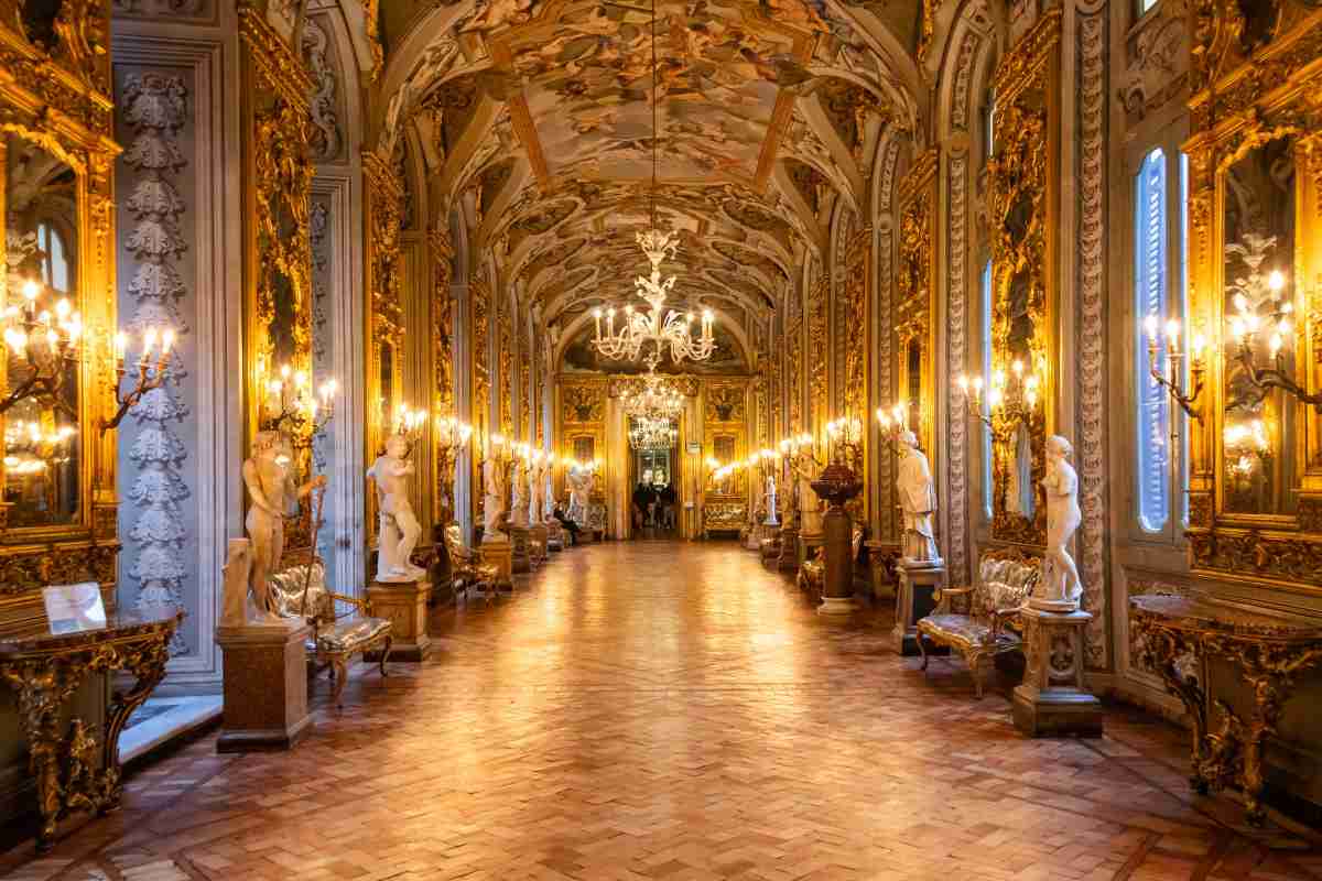 Galleria di un museo