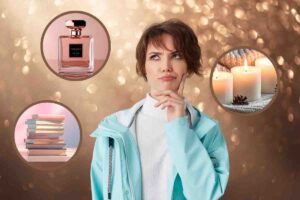 Donna dubbiosa e vari regali