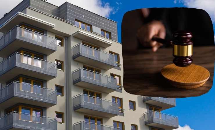 Condominio e martelletto del giudice 