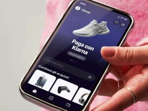 Un pagamento con Klarna